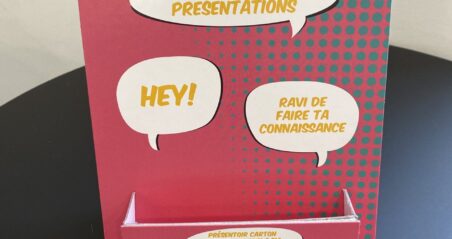 PRÉSENTOIR (PVL)