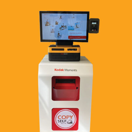 La borne Kodak Moments est une solution pratique pour imprimer facilement des photos de haute qualité.